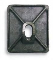 Square access cover casting
