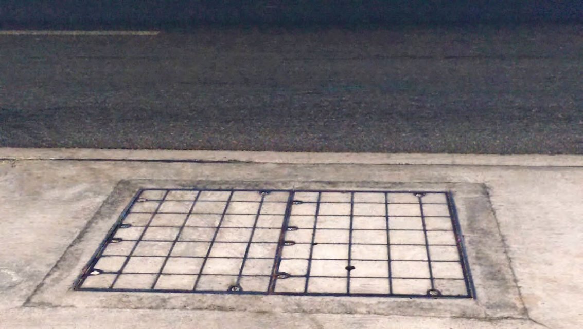 Concrete Infill Covers — infill cover road night