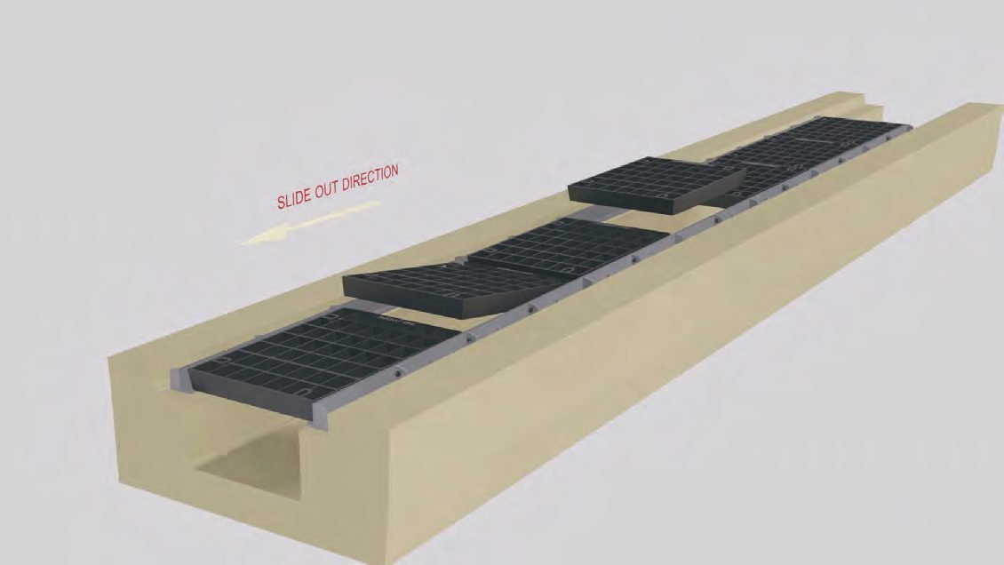Trench Covers — render trench beam